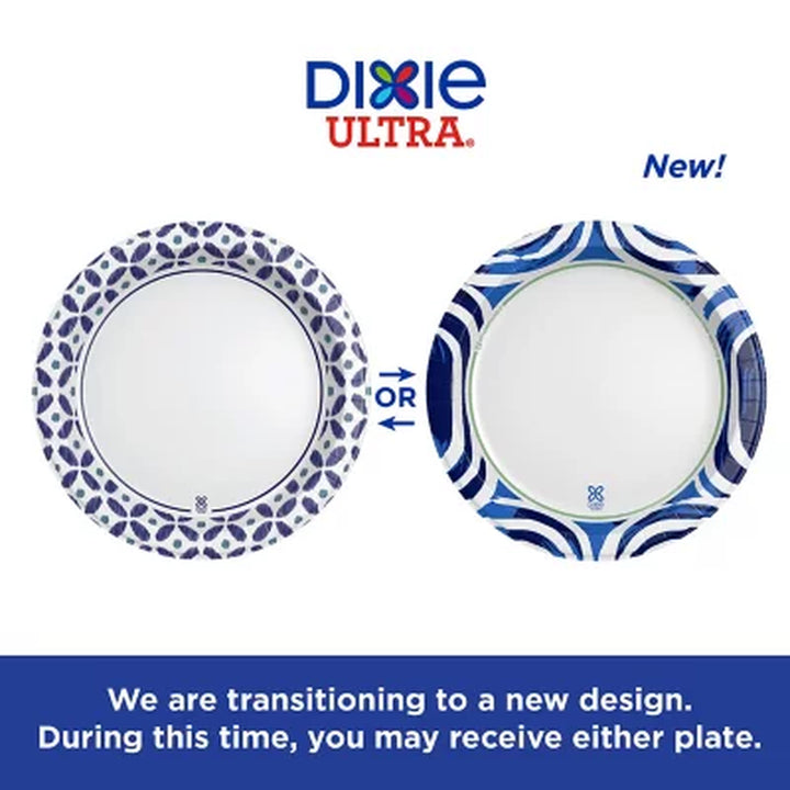 Dixie Ultra Heavyweight Dinner Paper Plates, 10", 186 Ct.