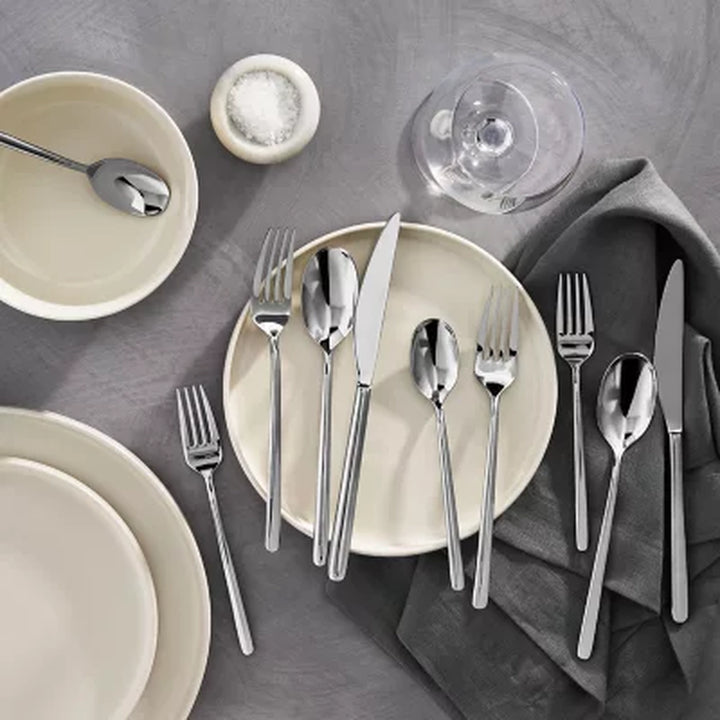 Member'S Mark Premium 18/10 Stainless Steel 20 Piece Modern Flatware Set (Assorted Finishes)