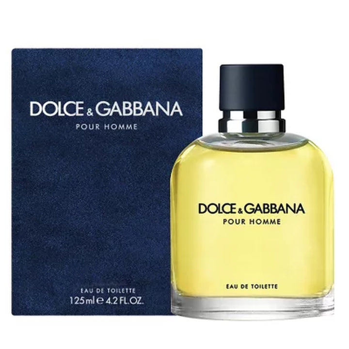 Dolce & Gabbana Pour Homme Eau De Toilette, 4.2 Oz