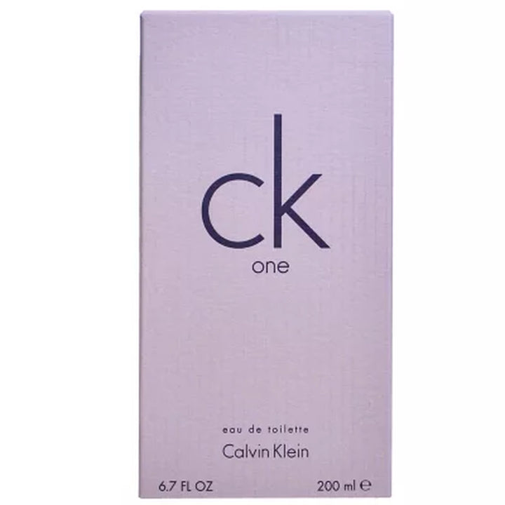 Calvin Klein CK ONE Eau De Toilette, 6.7 Fl Oz