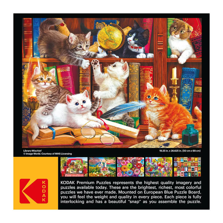 Kodak Premium - Library Mischief - 1000Pc Jigsaw Puzzle