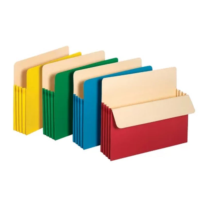 Member'S Mark Color File Pockets, Letter, 10/PK