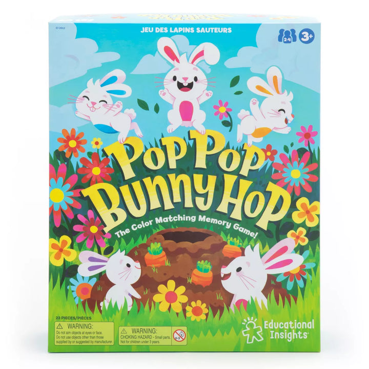 Educational Insights Pop Pop Bunny Hop Game