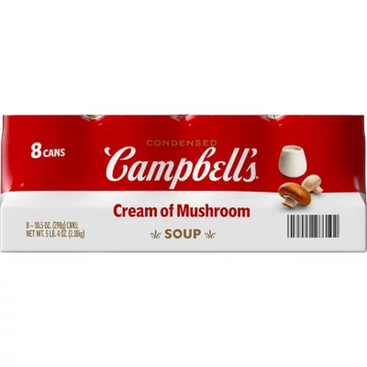 Campbell'S Cream of Mushroom Soup 10.5 Oz., 8 Pk.