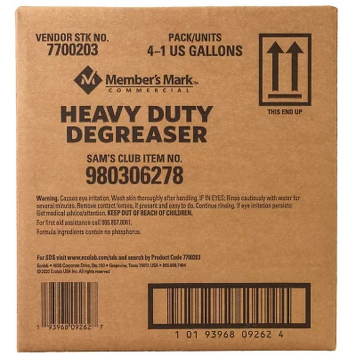 Member'S Mark Commercial Heavy-Duty Degreaser, 1 Gal. (Choose Pack Size)