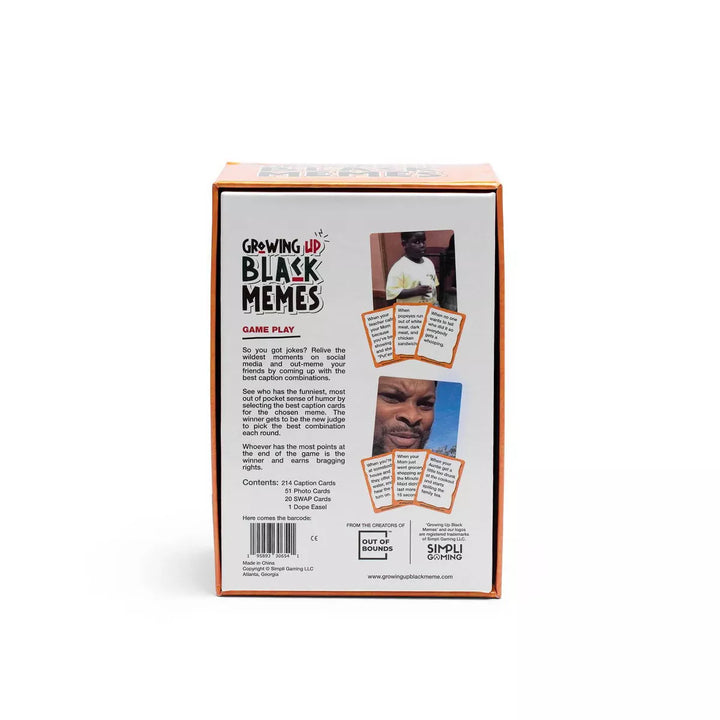 Growing up Black Memes Card Game