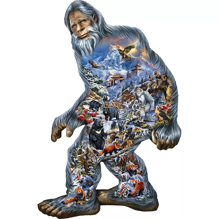 Sunsout Yeti 850 Pc Special Shape Jigsaw Puzzle 95017