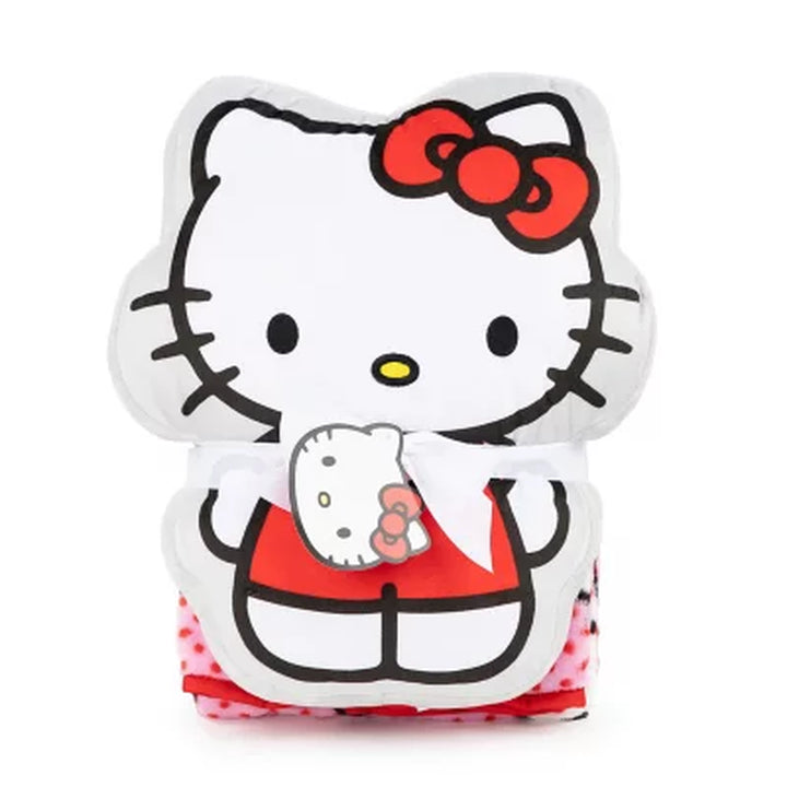 Hello Kitty Pillow and Throw Set, 40 X 50