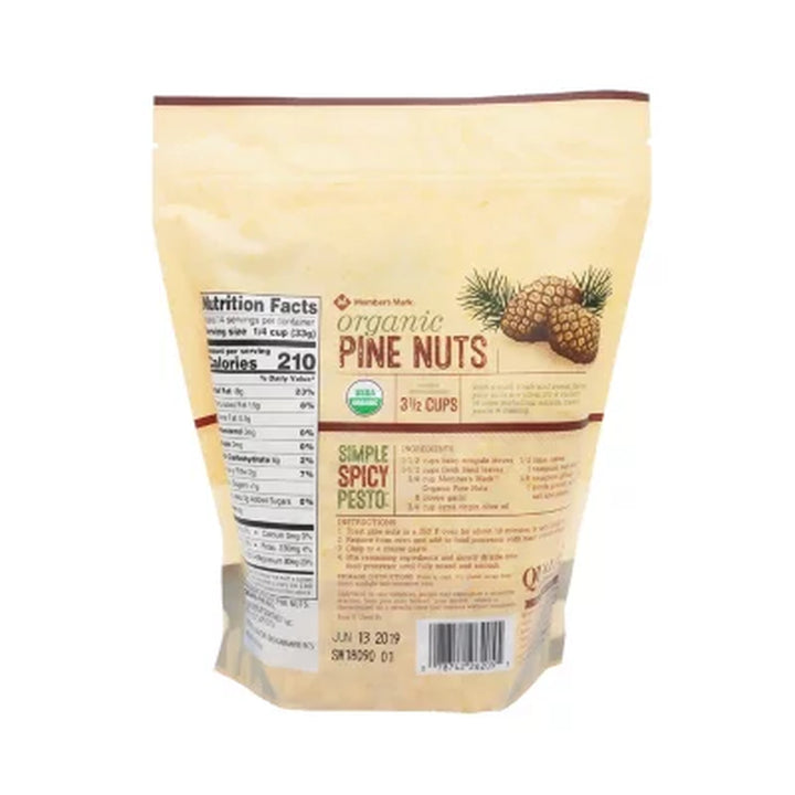 Member'S Mark Organic Pine Nuts 16 Oz.