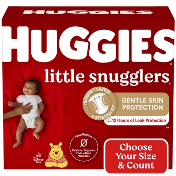 Huggies Little Snugglers Diapers, Sizes: Newborn-2