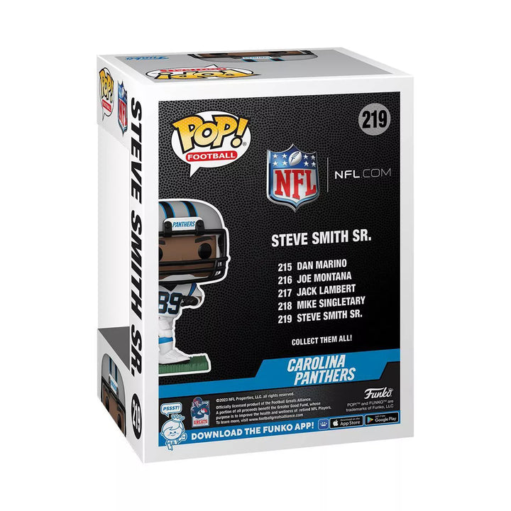 Funko POP! NFL: Legends - Steve Smith Sr. (Carolina Panthers)