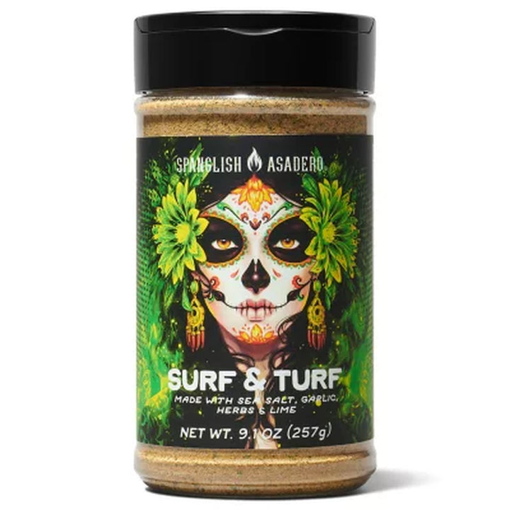 Spanglish Asadero Surf & Turf Seasoning 9.1 Oz.