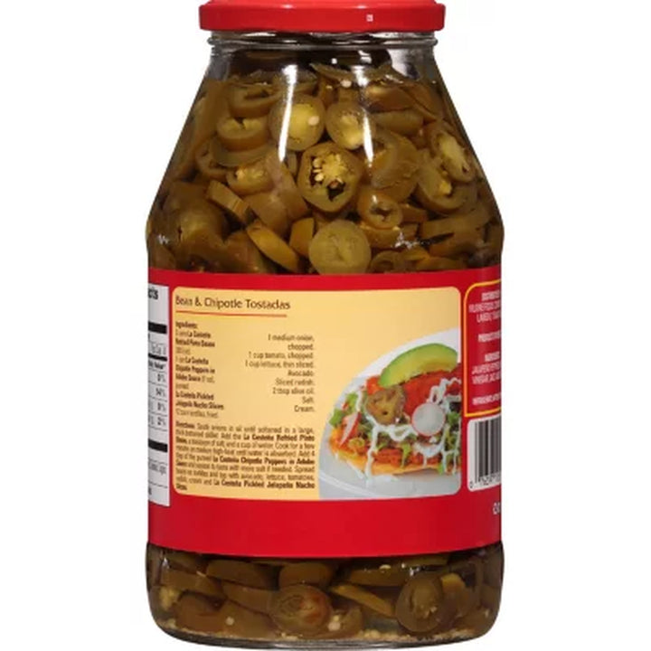 La Costeña Pickled Jalapeño Nacho Slices 64 Oz.