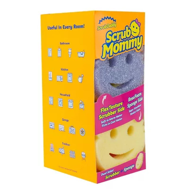 Scrub Mommy Sponges, Multiple Colors, 6 Ct.