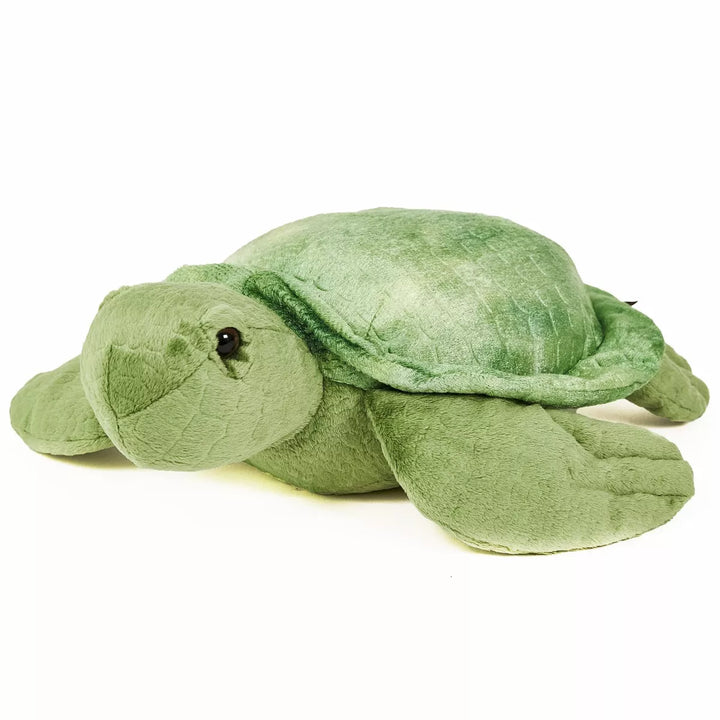 Bearington Shelton Plush Sea Turtle Stuffed Animal, 12 Inches