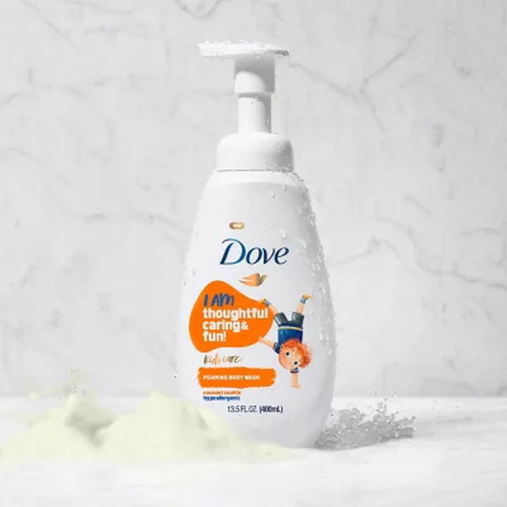 Dove Kids Care Foaming Body Wash, Variety Pack, 13.5 Fl. Oz., 3 Pk.