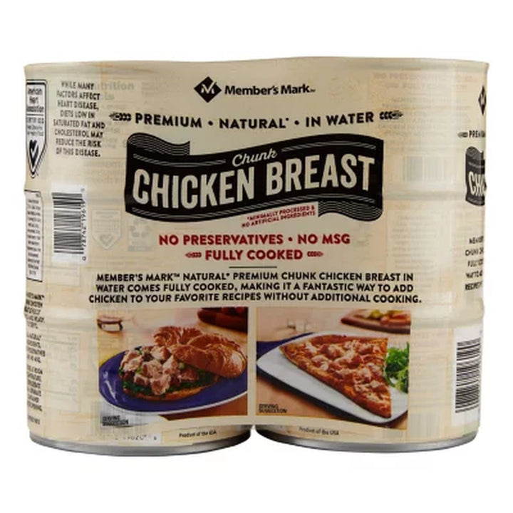 Member'S Mark Premium Chunk Chicken Breast 12.5 Oz., 6 Ct.