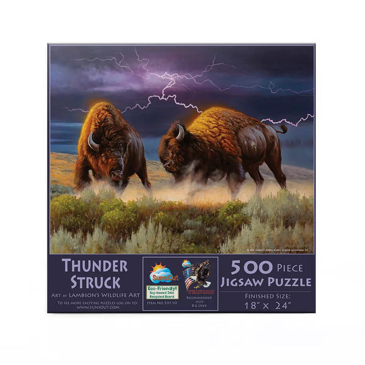 Sunsout Thunderstruck 500 Pc Jigsaw Puzzle 50110