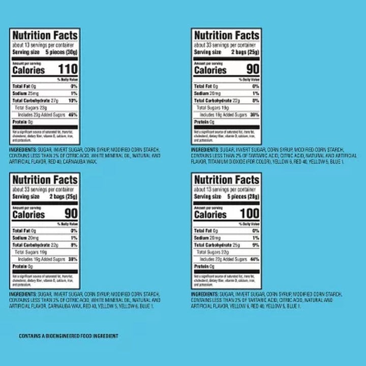 Sour Patch Kids & Swedish Fish Easter Gummy Candy, Variety Pack, 260 Pcs.