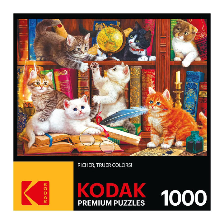 Kodak Premium - Library Mischief - 1000Pc Jigsaw Puzzle