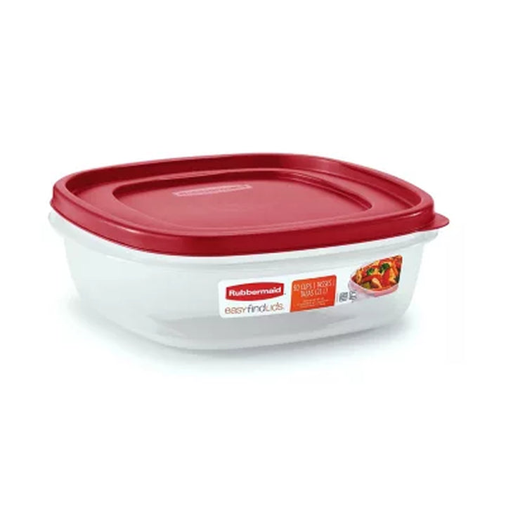 Rubbermaid Easy Find Lids Food Storage Containers, 10-Piece Set