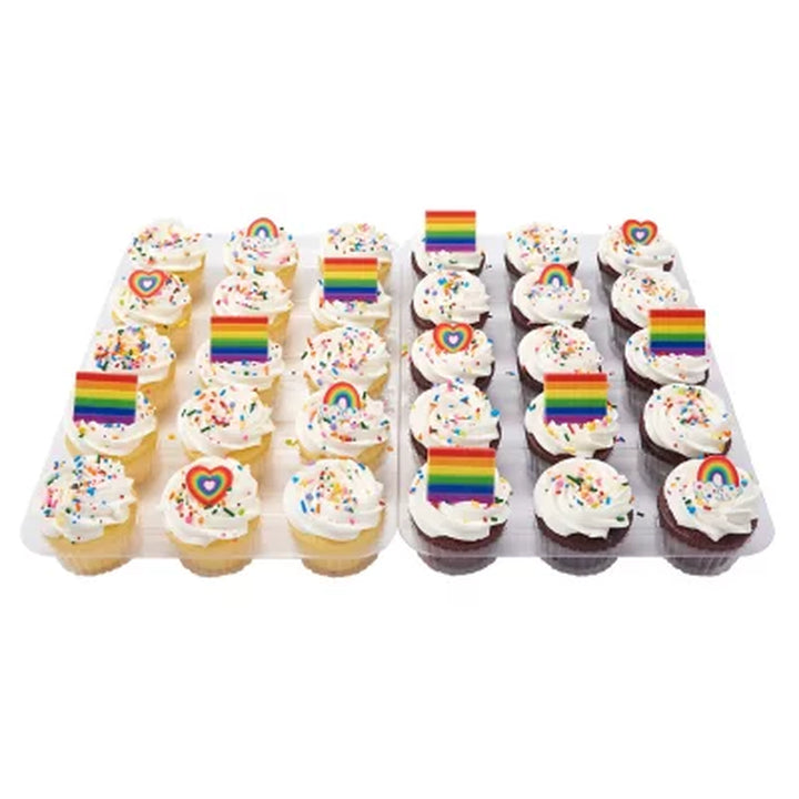 Pride Cupcakes, 30 Ct.