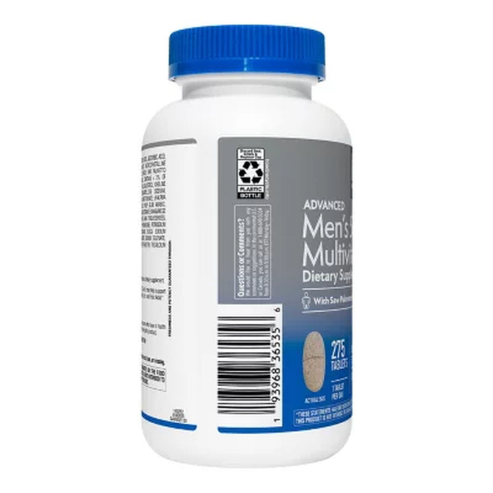 Member'S Mark Advanced Men'S 50+ Multivitamin Tablets, 275 Ct.