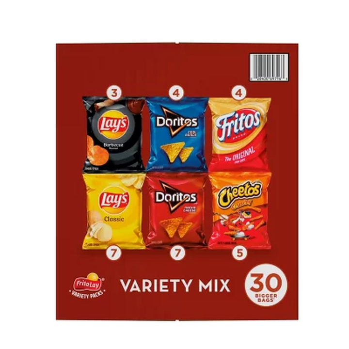 Frito-Lay Variety Pack Chips, 30 Pk.