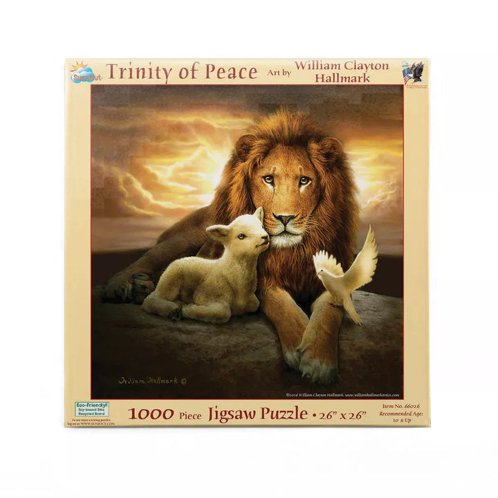 Sunsout Trinity of Peace 1000 Pc Jigsaw Puzzle 66026