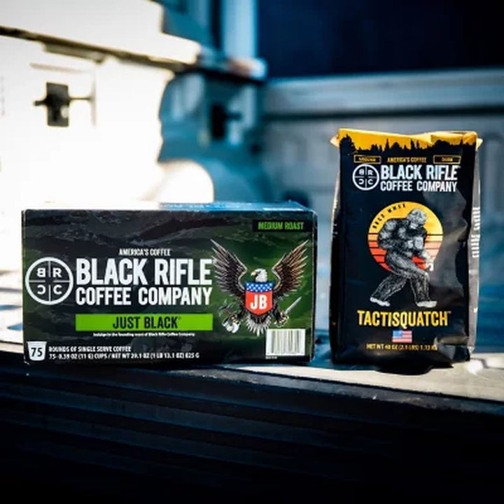 Black Rifle Coffee Company Tactisquatch, Dark Roast Ground 40 Oz.