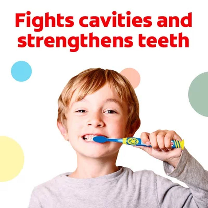 Colgate 2-In-1 Anticavity Kids' Gel Toothpaste with Fluoride, Watermelon Burst, 4.6 Oz., 3 Pk.
