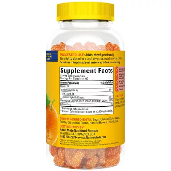 Nature Made Vitamin C Gummies 200 Ct.