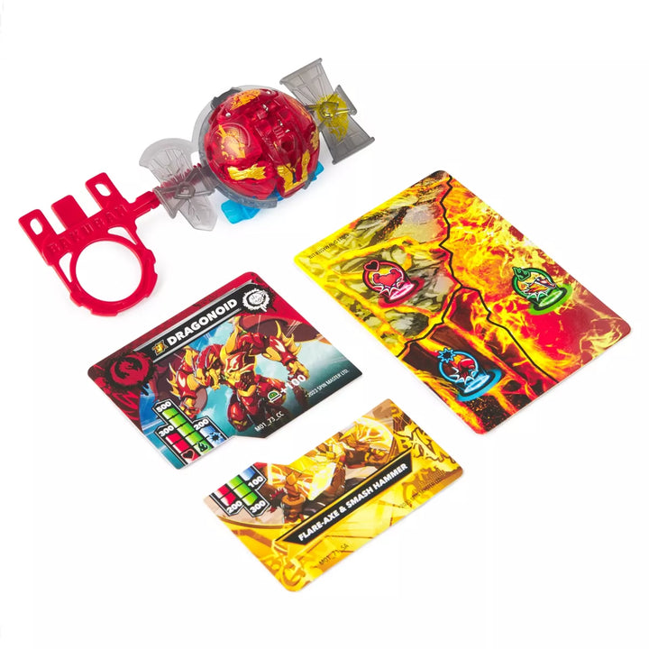 Bakugan Street Brawl Dragonoid and Nillious Action Figure Set