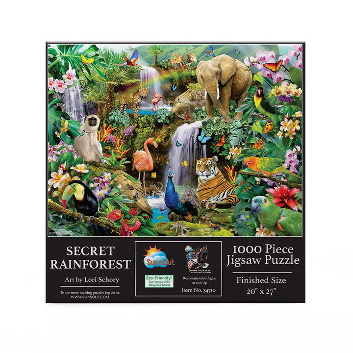 Sunsout Secret Rainforest 1000 Pc Jigsaw Puzzle 34710