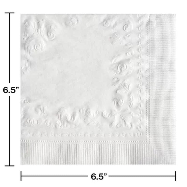 Member'S Mark Premium White 2-Ply Napkins, 13" X 12.7" 110/Pk., 6 Pk