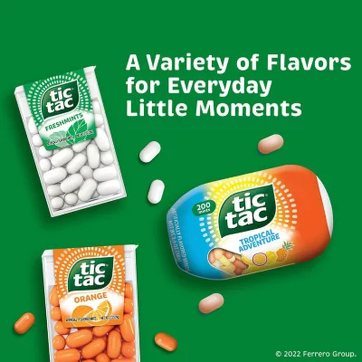 Tic Tac Freshmint Breath Mints, 1 Oz., 12 Pk.