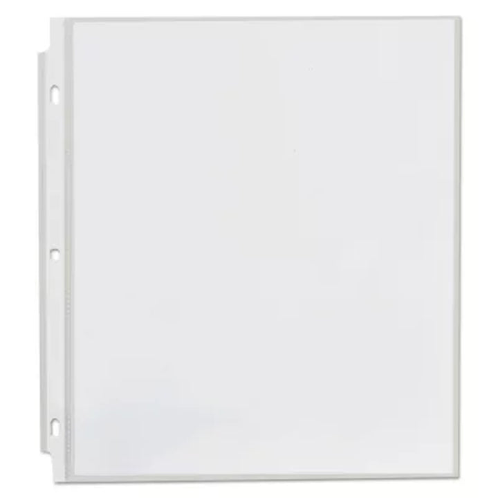 Universal® Standard Sheet Protector, Economy, 8-1/2" X 11, Clear, 200/Box