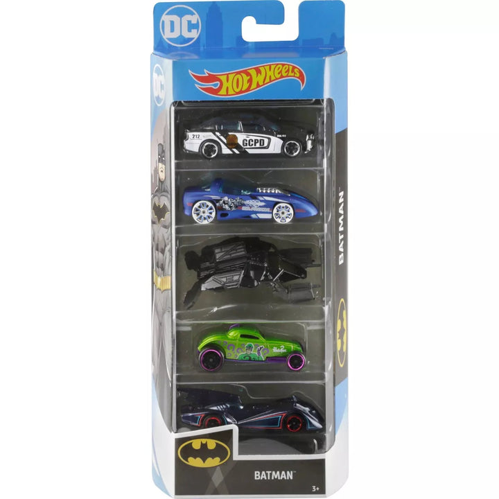 Hot Wheels Diecast Cars - 5Pk (Colors May Vary)