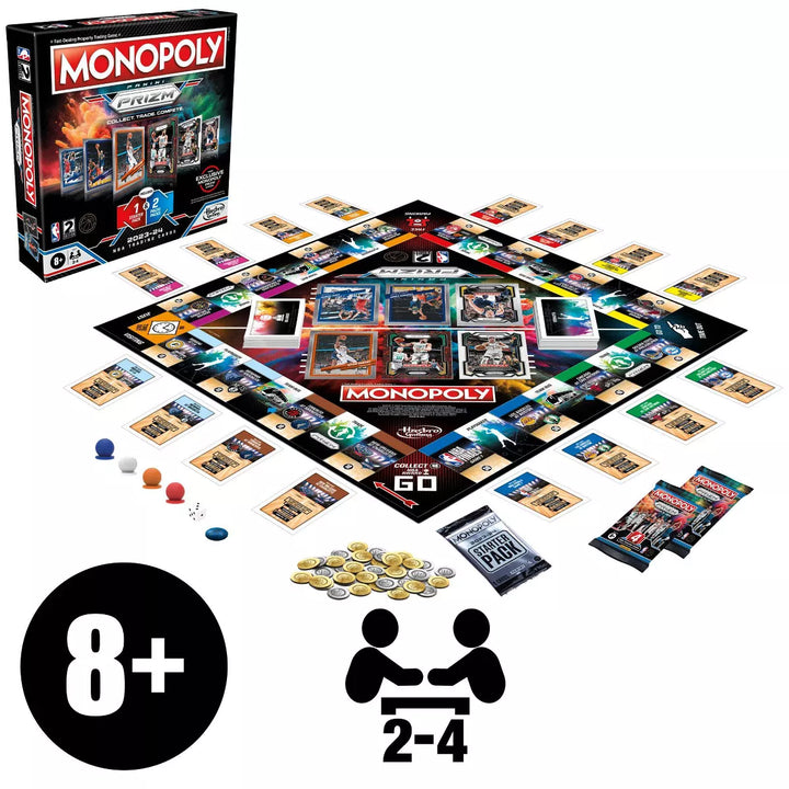 Monopoly Prizm: NBA 2Nd Edition Board Game