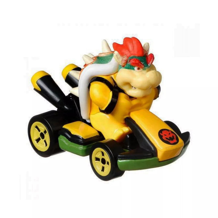 Hot Wheels Mario Kart 1:64 Scale Bowser in Standard Kart Collectible Vehicle