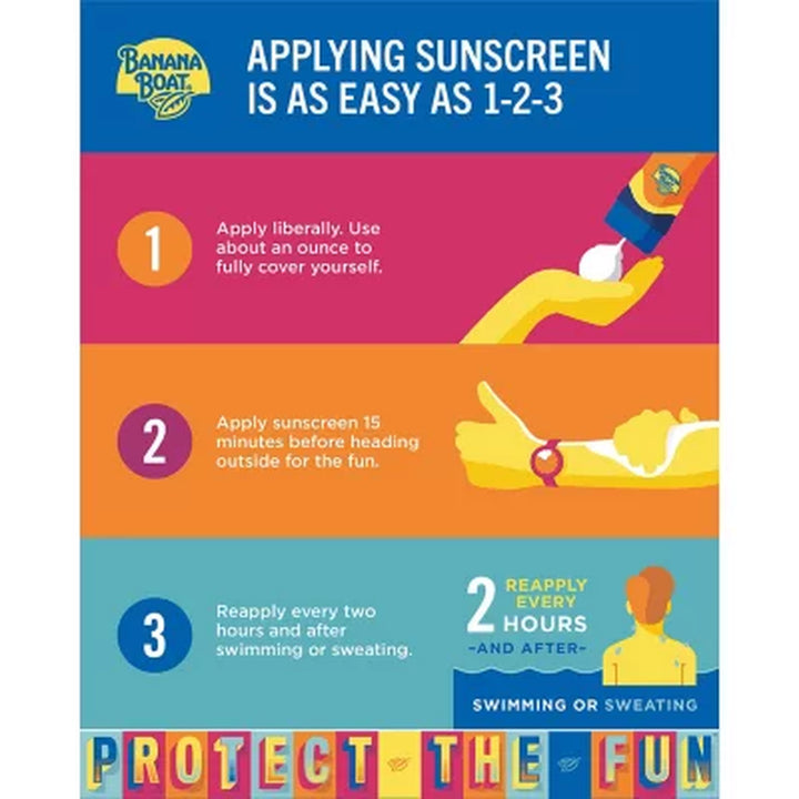 Banana Boat Sport Ultra Sunscreen Spray, SPF 50 6 Oz., 3 Pk.