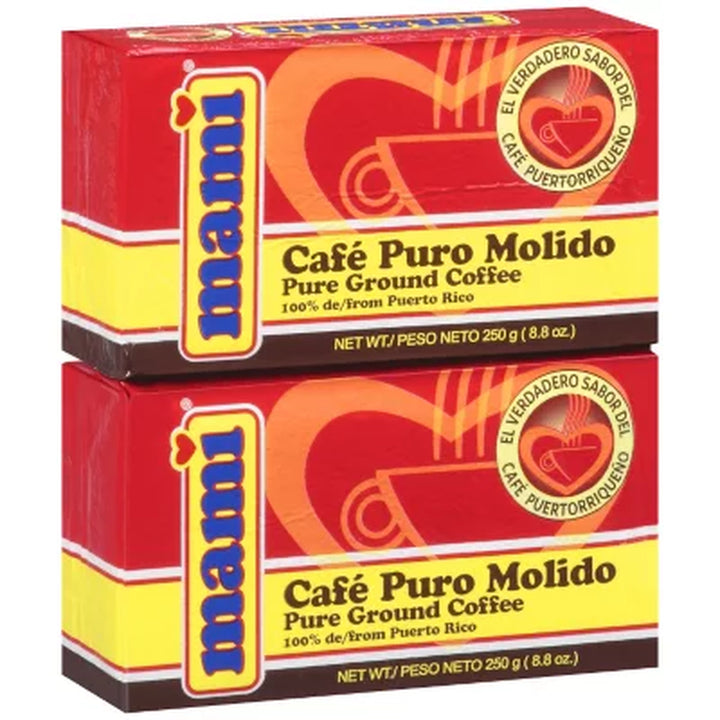 Mami Pure Ground Coffee 2/8.8 Oz.