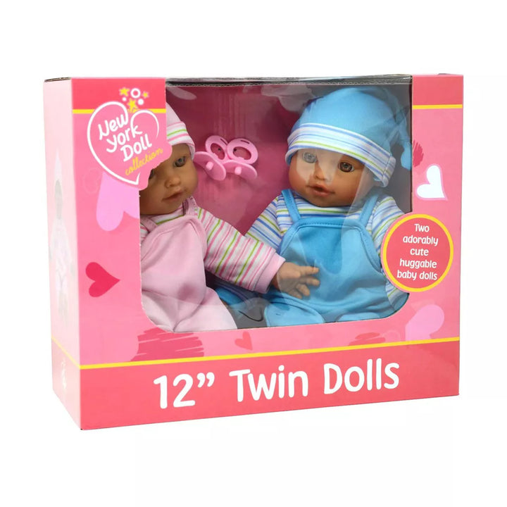 The New York Doll Collection 12 Inch Twins Baby Doll