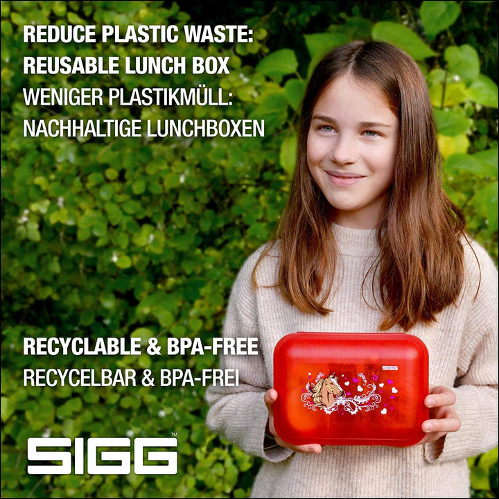 SIGG - Kids Lunch Box VIVA - Made in Germany - Dishwasher Safe - Food Containers for School, Daycare - Gifts Boys, Girls Jurassica