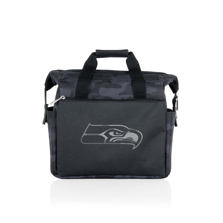 PICNIC TIME NFL On The Go Lunch Bag Cooler, Soft Cooler Lunch Box, Insulated Lunch Bag Las Vegas Raiders Black Camo