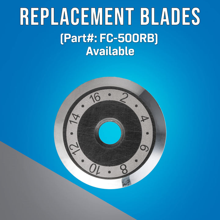 Jonard Tools FC-500 Precision Fiber Optic Cleaver for 250µm and 900µm Fiber Cable with 16 Position Blades