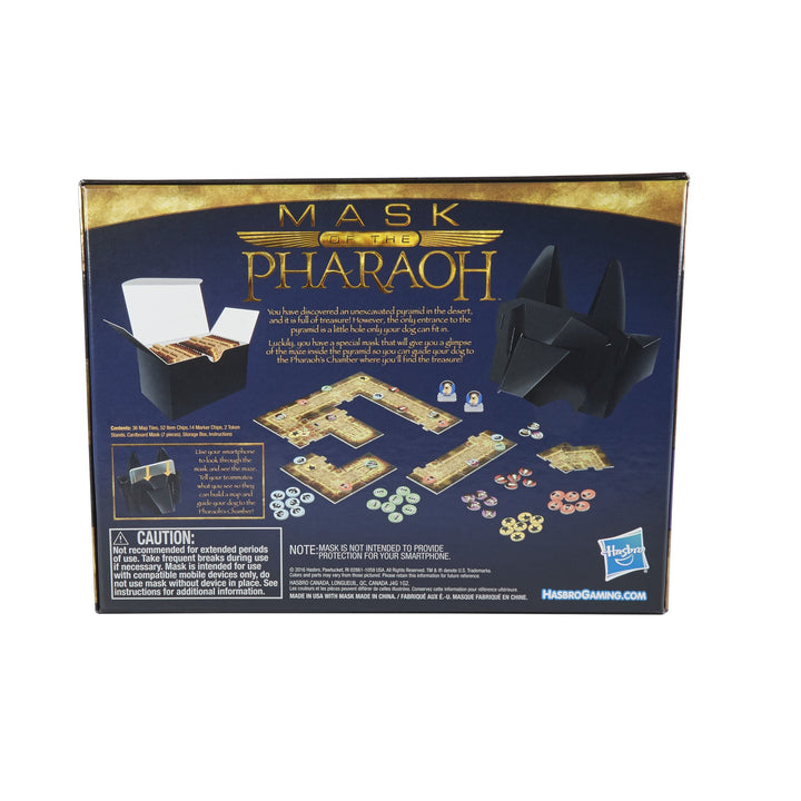 Hasbro Gaming Mask of the Pharaoh Board Game, Kids Game, Virtual Reality Game (VR Game), Ages 10 and up ( Exclusive) Standard Packaging