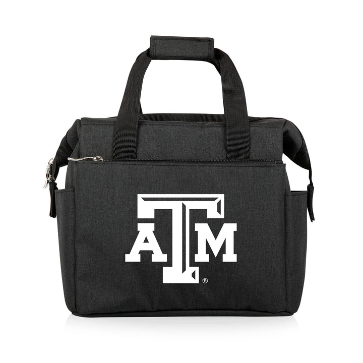 PICNIC TIME NCAA unisex-adult NCAA On The Go Lunch Cooler Wyoming Cowboys 10 x 6 x 10.5 Black