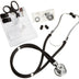 ADC - 117-641BKQ Nurse Combo Plus, Pocket Pal/Sprague Stethoscope Kit, Includes Pocket Pal III Nurse Medical Accessory Kit with MiniMedicut Shears, 3-Color Pen, Adlite Plus Penlight,Black Black