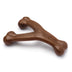 Benebone Wishbone Durable Dog Chew Toy for Aggressive Chewers, Real Peanut, Made in USA, Giant